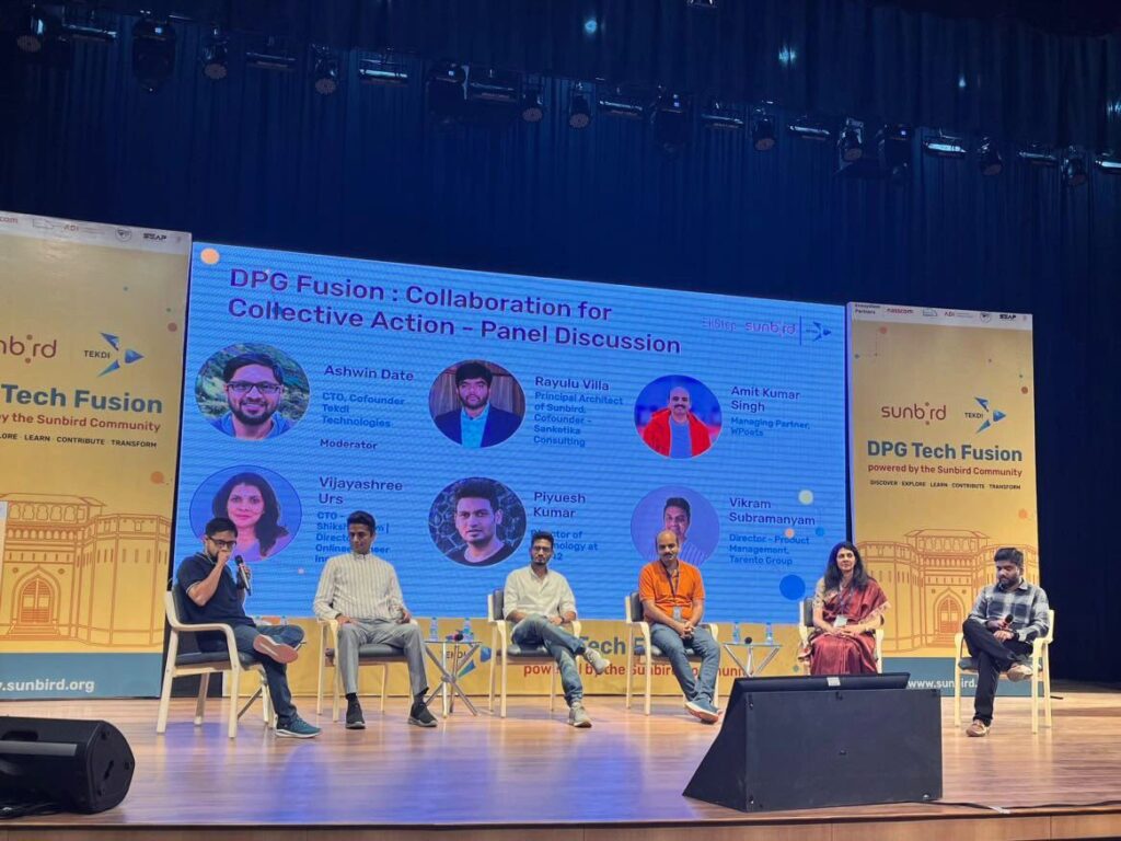 Panellist for the discussion on "collaborate for collective action"