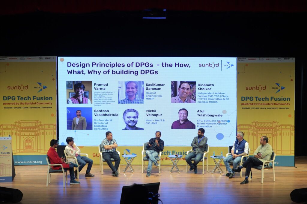 panellist for the "How, What, Why of building DPGs" session